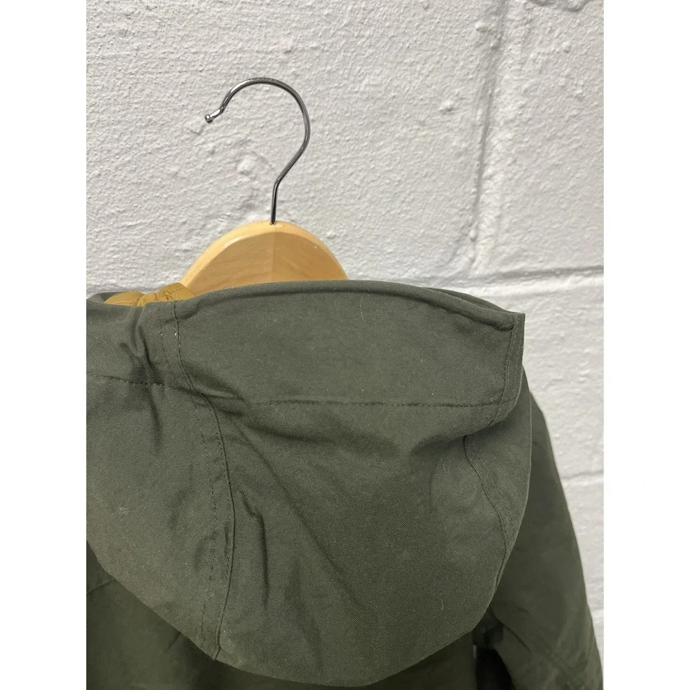 OUTDOOR RESEARCH Mens BlackPowder II Ski Jacket‎ Medium Hood Ranger Green Orange